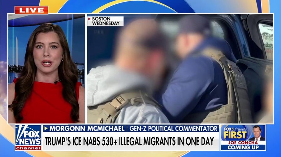 ICE arrests more than 530 migrants in one day amid Trumps crackdown