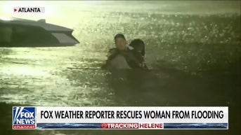Hurricane Helene: FOX Weather meteorologist rescues woman from car during live shot as floodwaters rise - Fox News