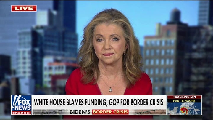 Marsha Blackburn responds to Biden admin blaming GOP for border crisis