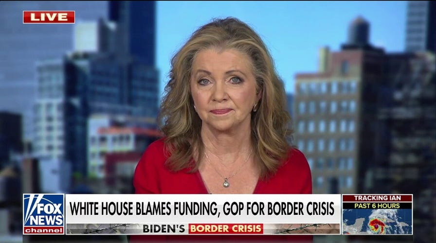 Marsha Blackburn responds to Biden admin blaming GOP for border crisis
