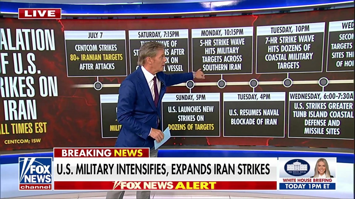 US military intensifies, expands Iran strikes in Middle East