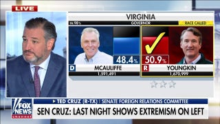 Sen. Cruz: Youngkin upset a 'big damn deal,' Democrats are 'freaked out' - Fox News