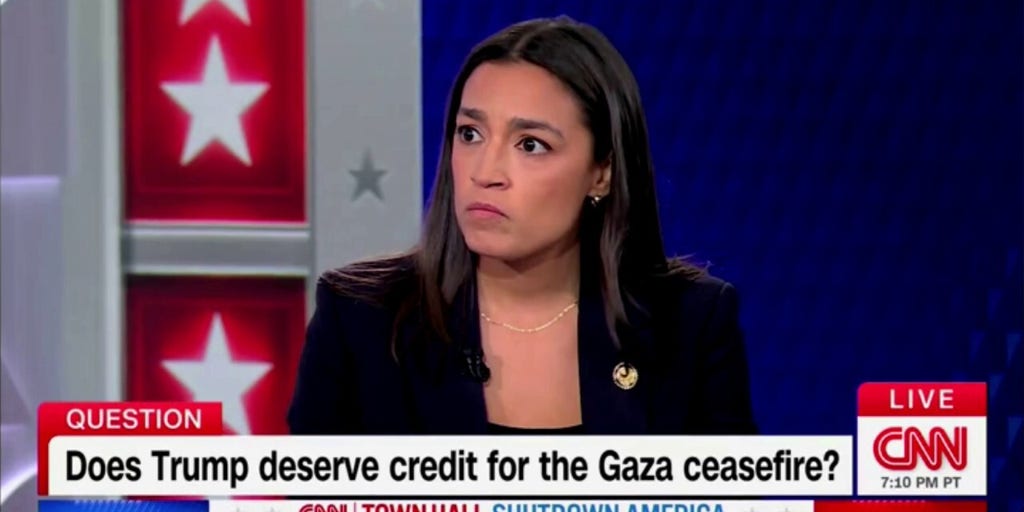 AOC, Sanders hesitant to give Trump credit for ceasefire deal in Gaza
