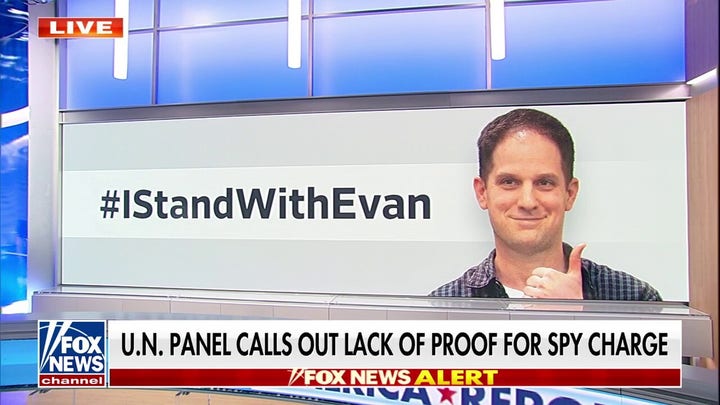 U.N. panel: Evan Gershkovich arbitrarily detained