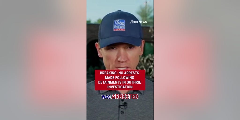 BREAKING: NO ARRESTS made following detainments in Guthrie investigation