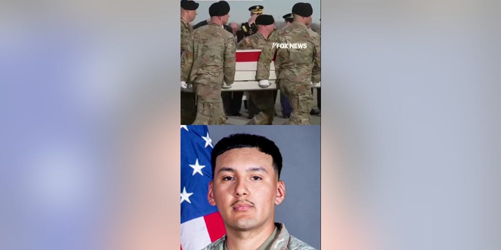 Trump participates in the dignified transfer of Iowa National Guard member