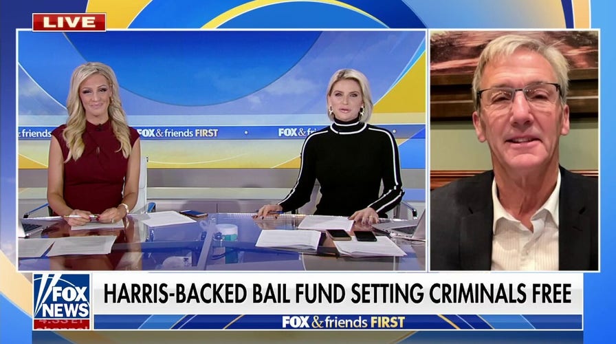 VP Kamala Harris denies supporting bail fund setting criminals free 