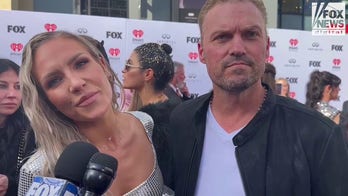 Sharna Burgess and Brian Austin Green talk parents' night out at iHeartRadio Music Awards