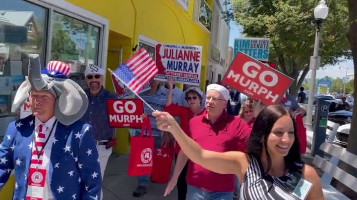 Delaware state Republicans campaign in Rehoboth Beach