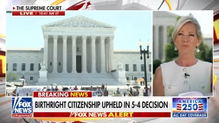 Shannon Bream reads Justice Alito's dissent on birthright citizenship implications
