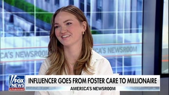 Influencer goes from foster care to millionaire