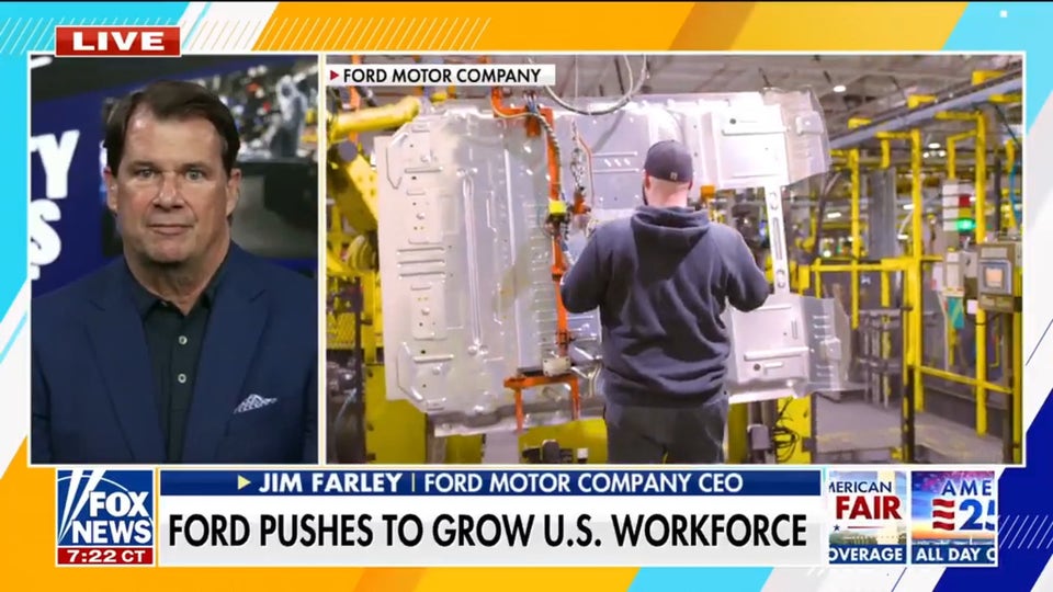 Ford CEO highlights US job growth as company pushes to boost workforce