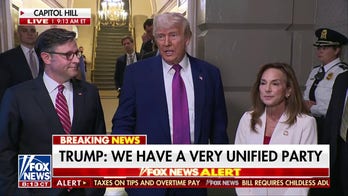 Trump defends 'big, beautiful' bill on Capitol Hill