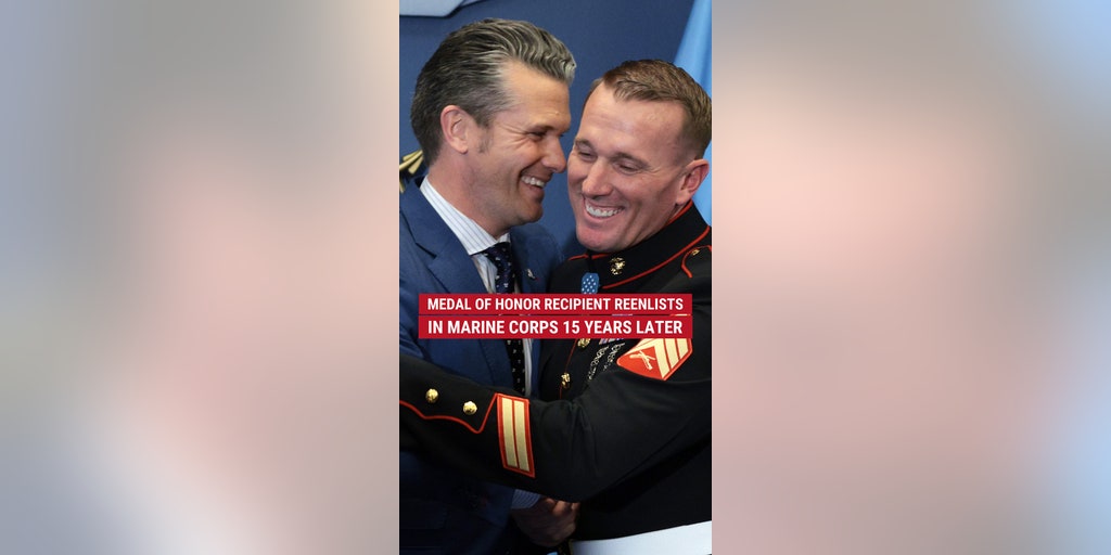 Medal of Honor recipient Dakota Meyer reenlists in Marine Corps 15 years later