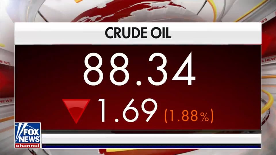 Oil prices plummet as Trump cancels Iranian strikes