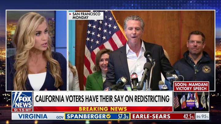 California voters approve Gavin Newsom's Prop 50