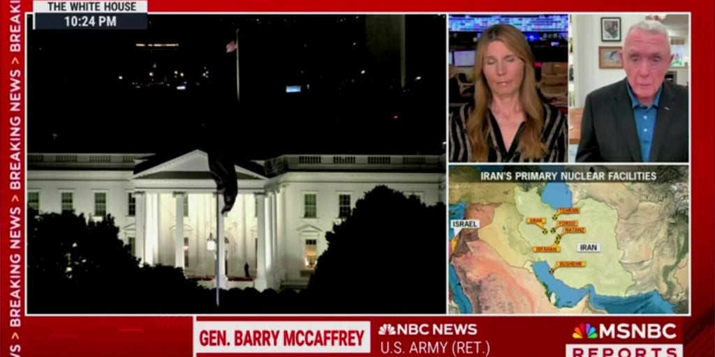 Trump's decision to bomb Iran's nuclear sites a 'bold and good move,' retired general tells MSNBC