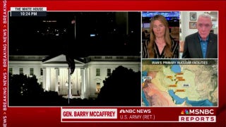Trump's decision to bomb Iran's nuclear sites a 'bold and good move,' retired general tells MSNBC