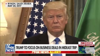 President Trump to focus on business deals in Middle East trip