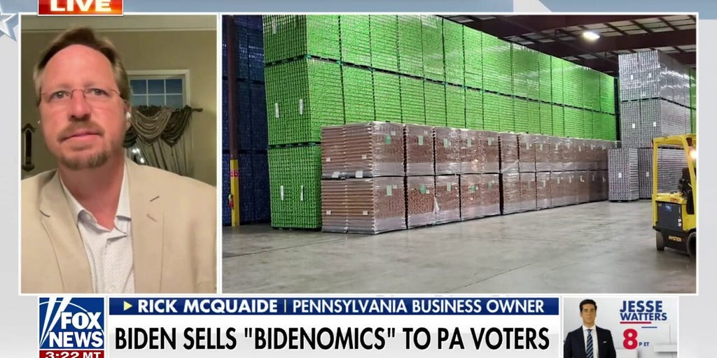 Pennsylvania voter reacts to Biden selling economic agenda to voters