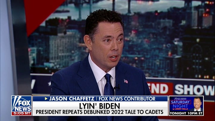 Jason Chaffetz: Biden's football claim at West Point commencement 'fundamentally not true'