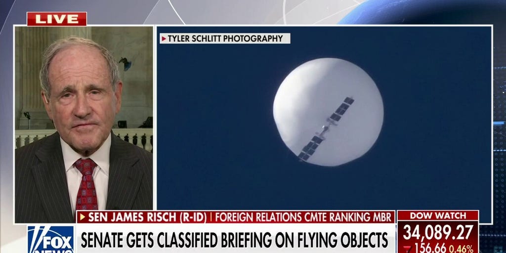 Sen. James Risch calls on Biden to provide answers on high-altitude objects: 'This was an invasion'