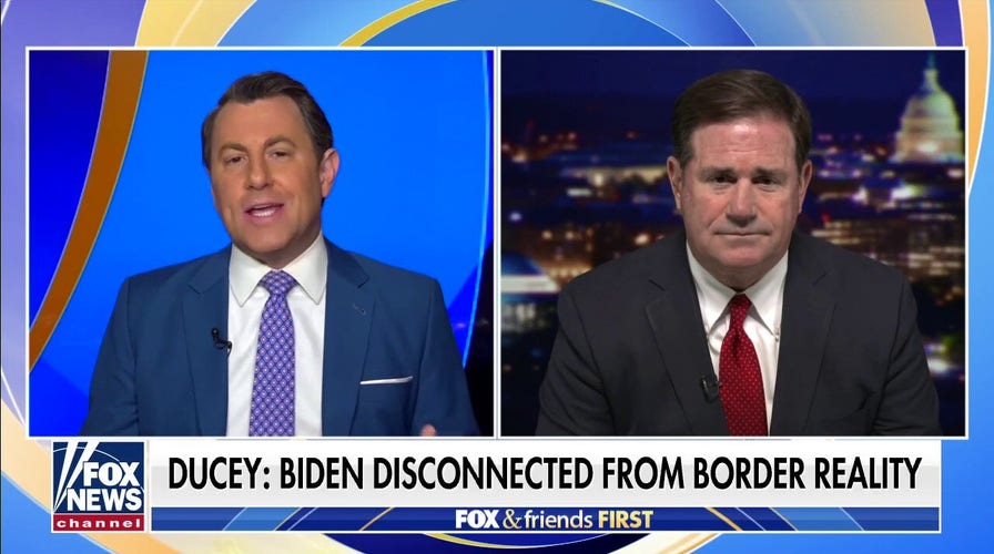 Arizona Gov. Doug Ducey demands Biden take action on border crisis: We need 'action, attention, purpose'