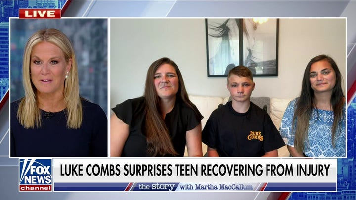 Hospitalized teen surprised with Luke Combs tickets