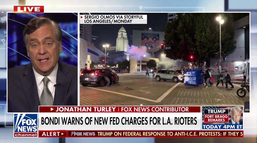 Jonathan Turley explains why Democrats' label for federal enforcement in LA is 'triggering'