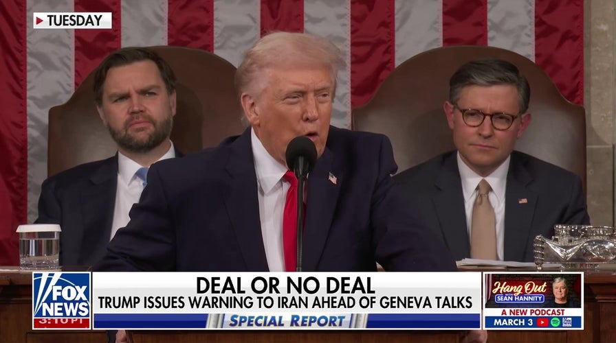 Trump is 'going through the motions' of diplomacy with Iran: Brit Hume