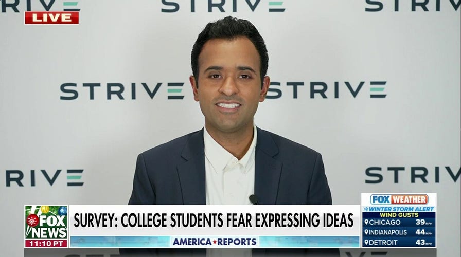 College students afraid to freely express beliefs is ‘really problematic’ for America’s future: Vivek Ramaswamy