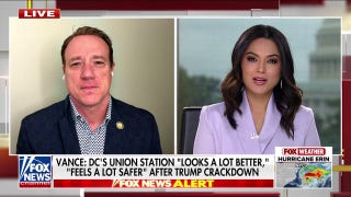 Liberal protesters rally against Trump’s crime crackdown