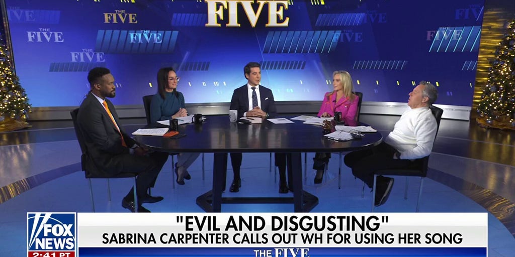 ‘The Five’: Sabrina Carpenter calls out White House for using her music in ICE video