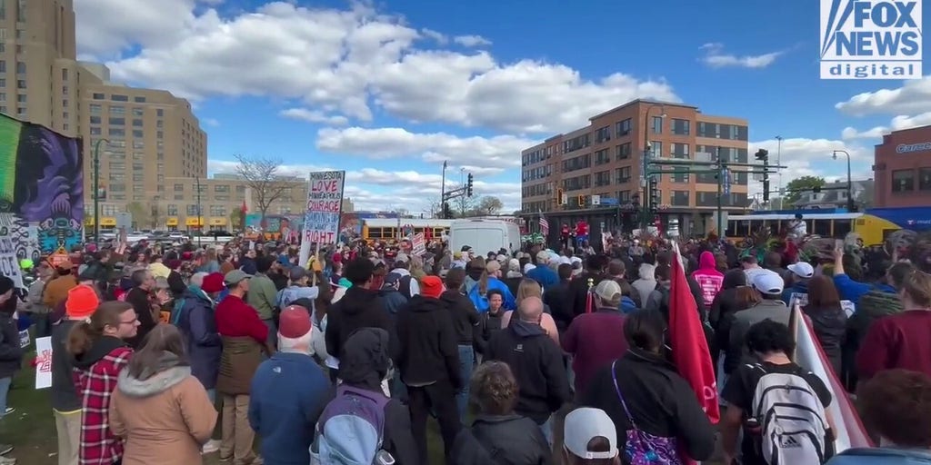 Communist Party presence noted at Minneapolis May Day demonstration