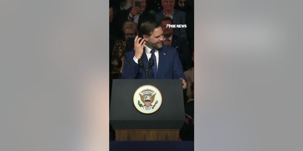 WATCH: Vance puts Trump on speaker before ROARING Hungarian crowd