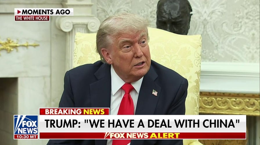 Trump announces trade agreement with China: 'We have the deal'