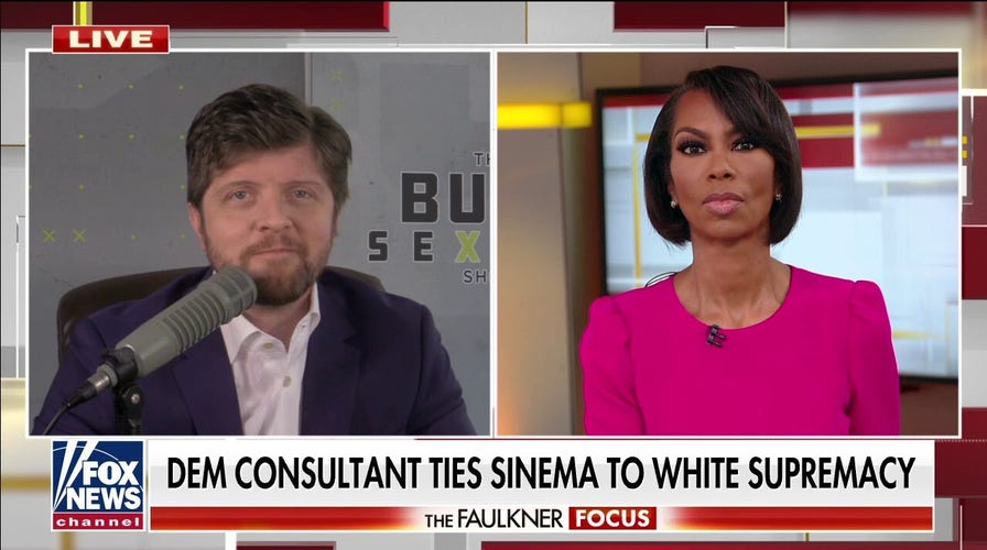 Buck Sexton sounds off on liberals for labeling Sen. Sinema a 'White supremacist'