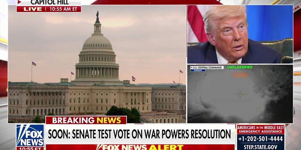 Senate to vote on war power resolutions amid Operation Epic Fury