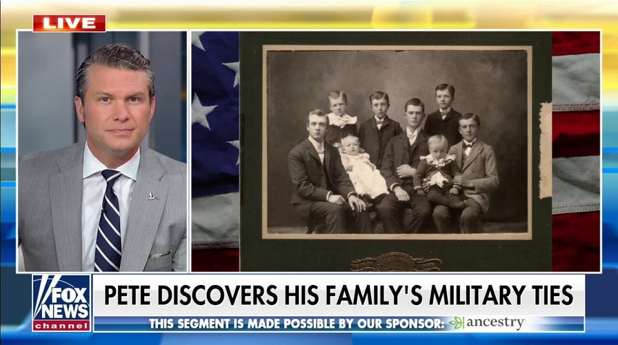 Pete Hegseth discovers family history of military service with ‘Ancestry’