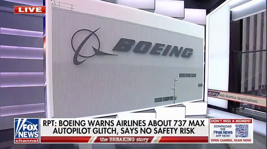 Boeing warns of 737 autopilot glitch