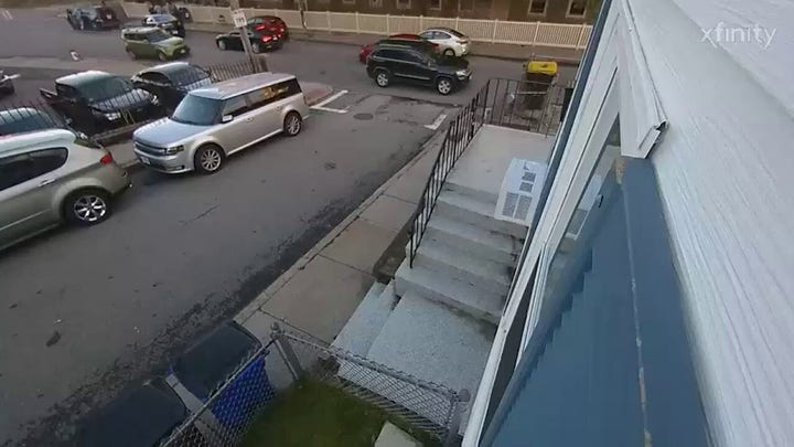 Video shows moment former Massachusetts mayor was stabbed