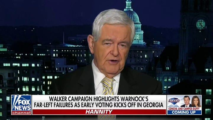 Newt Gingrich on Herschel Walker's chances in key Georgia runoff race