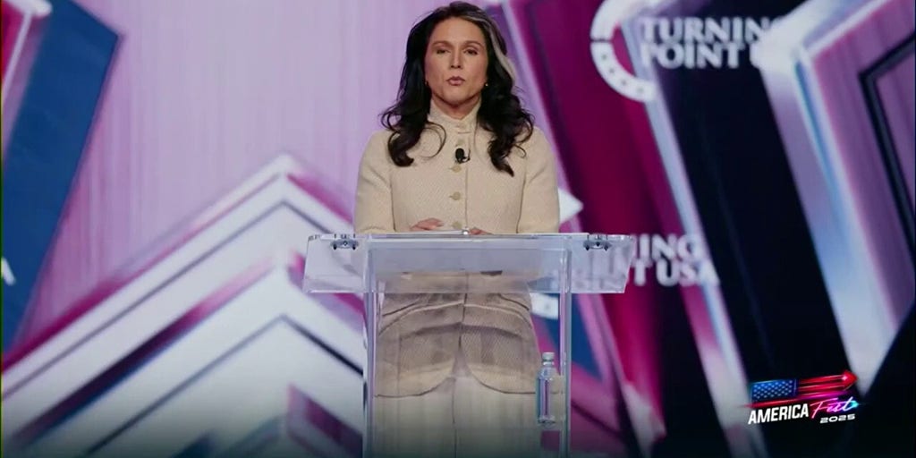 Tulsi Gabbard says Charlie Kirk understood the threat to freedom and worked to preserve it