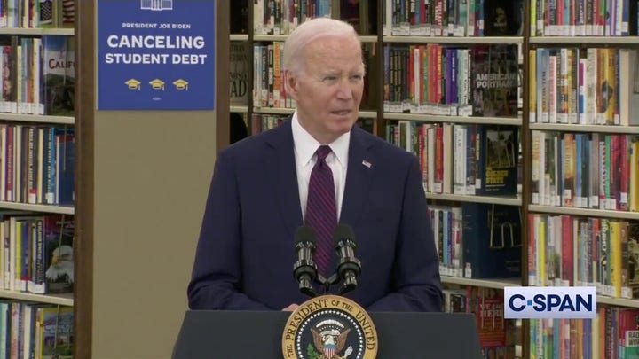 Biden: The Supreme Court 'didn't stop me' from canceling student debt
