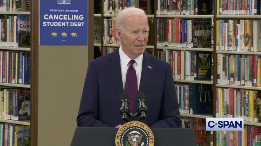 Biden: The Supreme Court 'didn't stop me' from canceling student debt