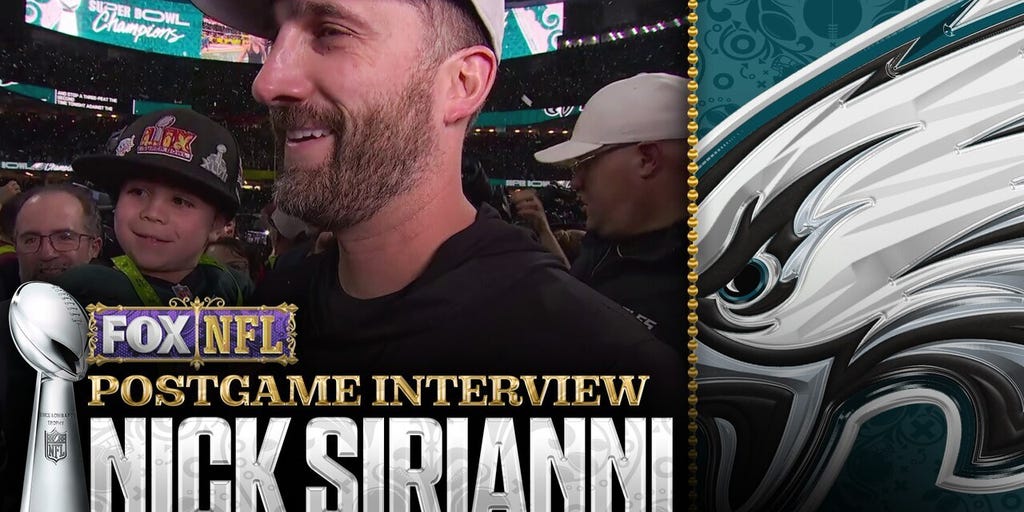Nick Sirianni gets emotional after Eagles defeat Chiefs in Super Bowl: 'God's blessed us'