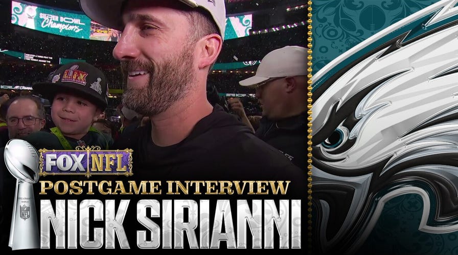 Nick Sirianni gets emotional after Eagles defeat Chiefs in Super Bowl: 'God's blessed us'