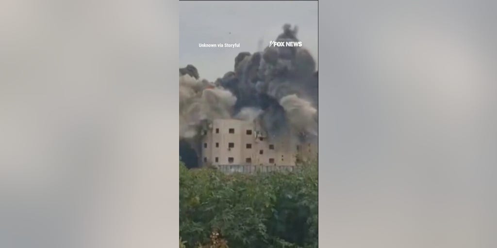 WATCH: Israel STRIKES 'Hezbollah terrorist military infrastructure' in Lebanon