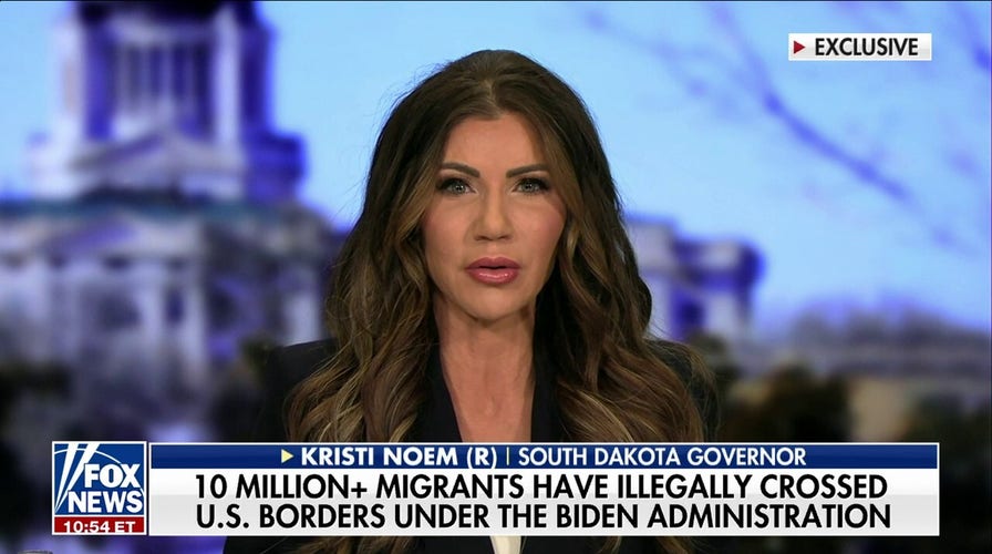 Democrats have been encouraging Biden to come after states' rights: Noem