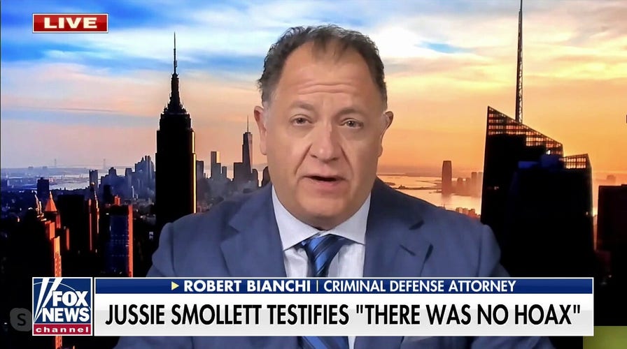 Jussie Smollett denies staging hate crime 'hoax'